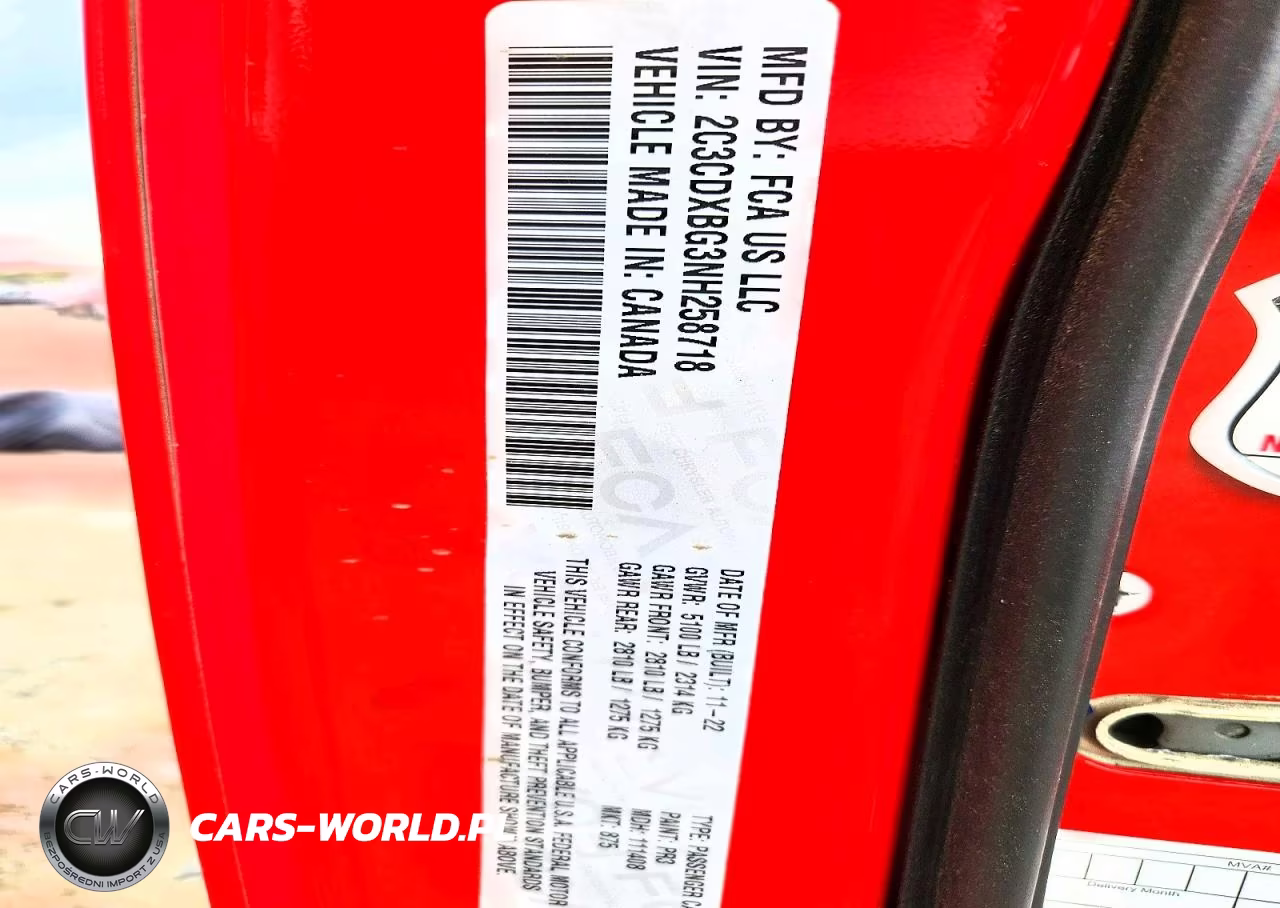 2022 Dodge Charger Sxt VIN:2C3CDXBG3NH258718 - 13