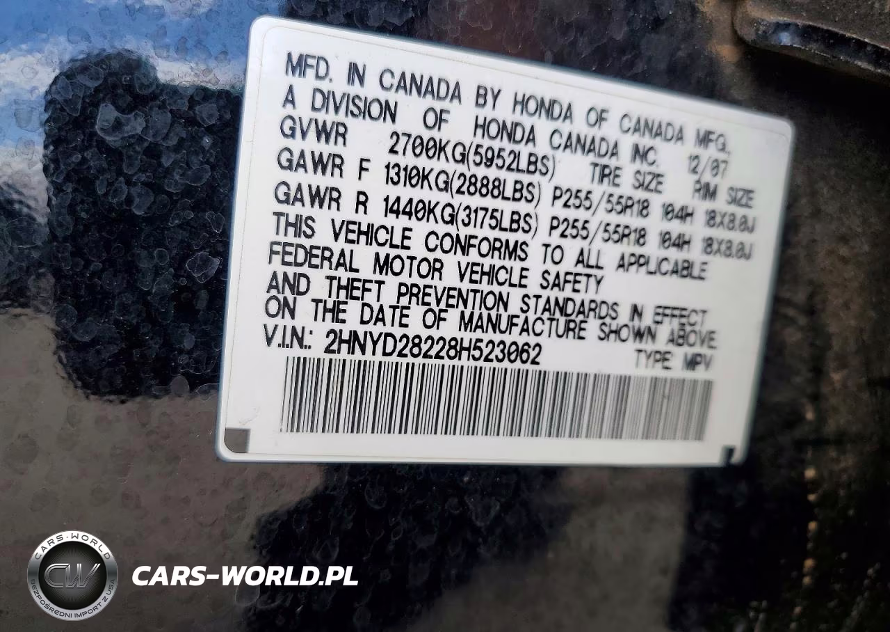 2008 Acura Mdx VIN:2HNYD28228H523062 - 14