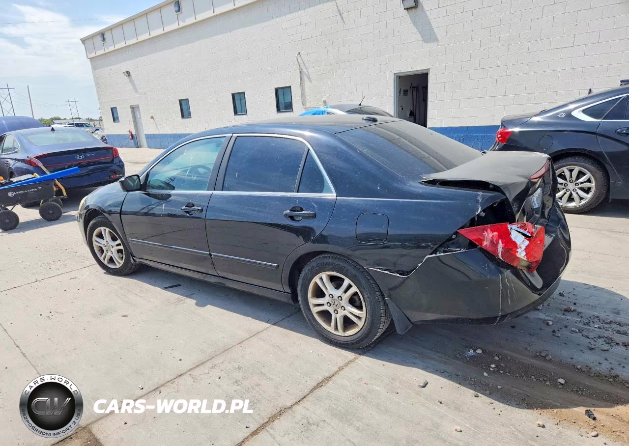 2007 Honda Accord Ex VIN:1HGCM55847A071186 - 2