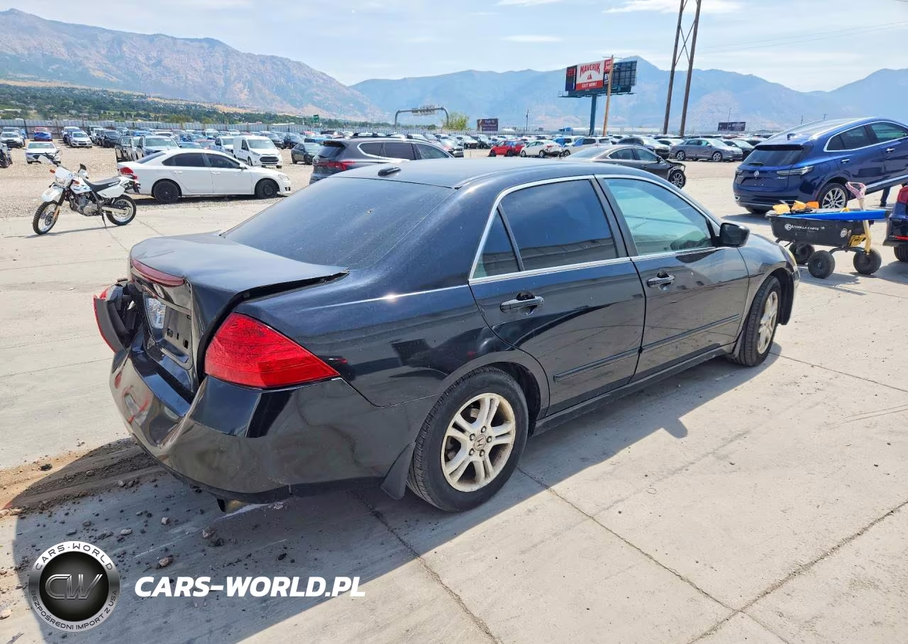2007 Honda Accord Ex VIN:1HGCM55847A071186 - 3
