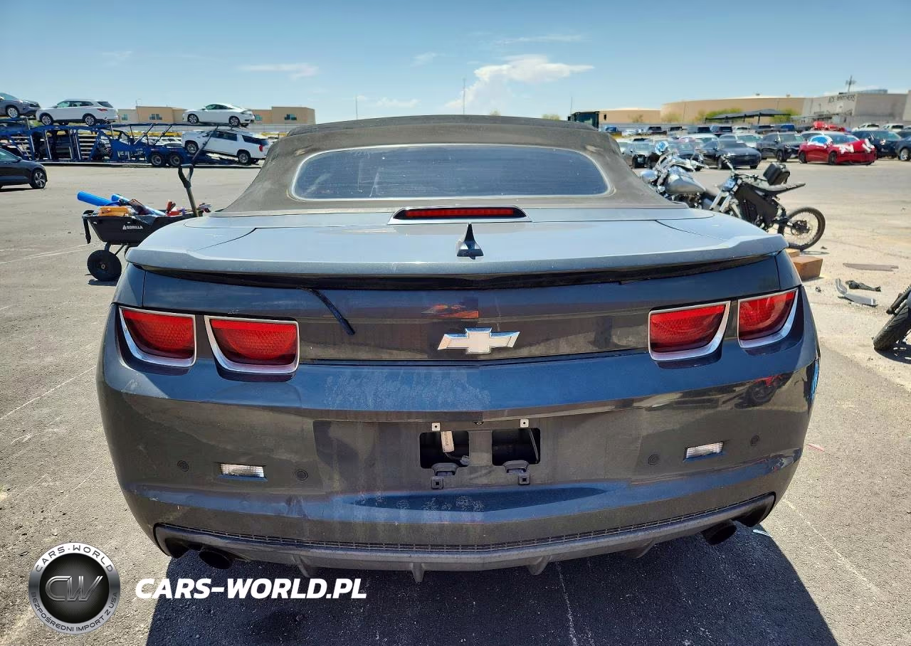 2013 Chevrolet Camaro Lt VIN:2G1FB3D33D9236821 - 6