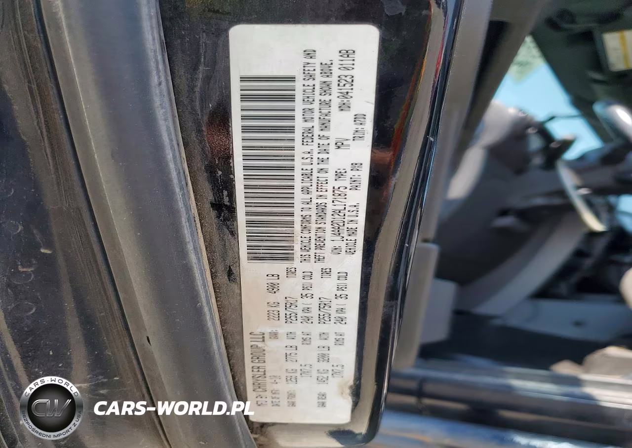 2010 Jeep Wrangler Sport VIN:1J4AA2D12AL171875 - 13