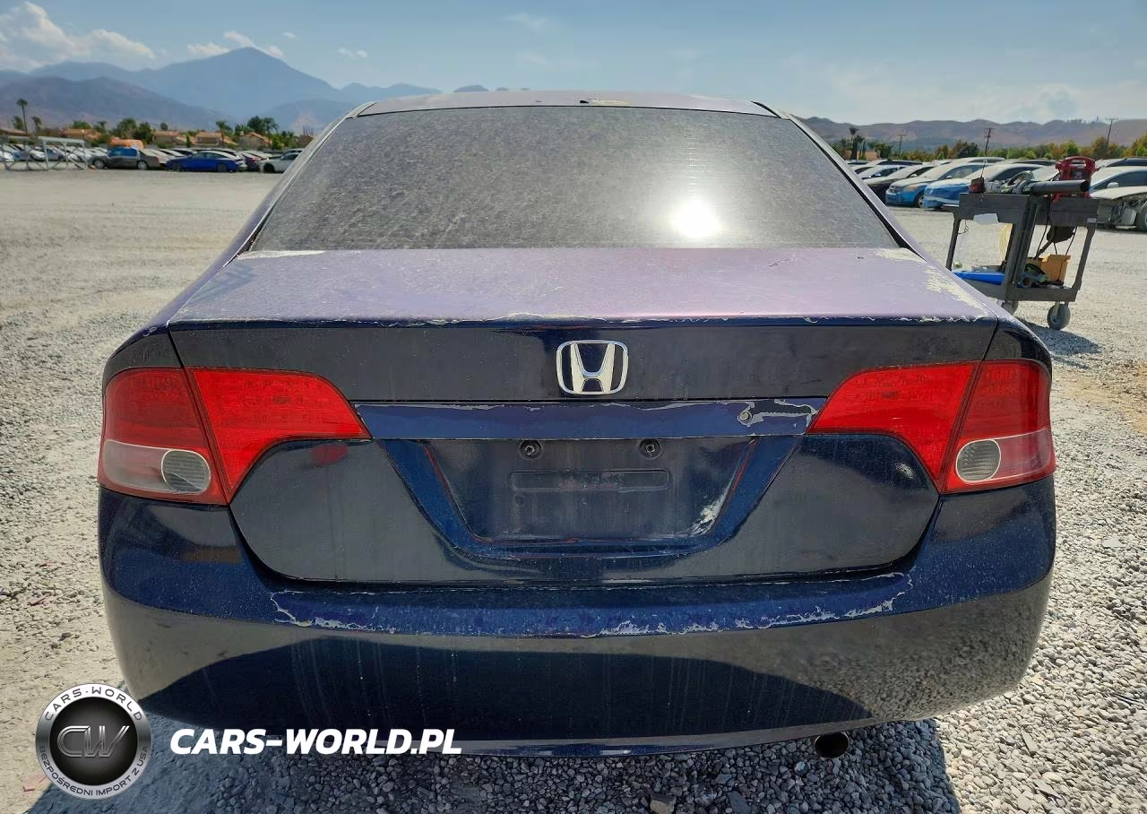 2008 Honda Civic Lx VIN:2HGFA16598H521856 - 6