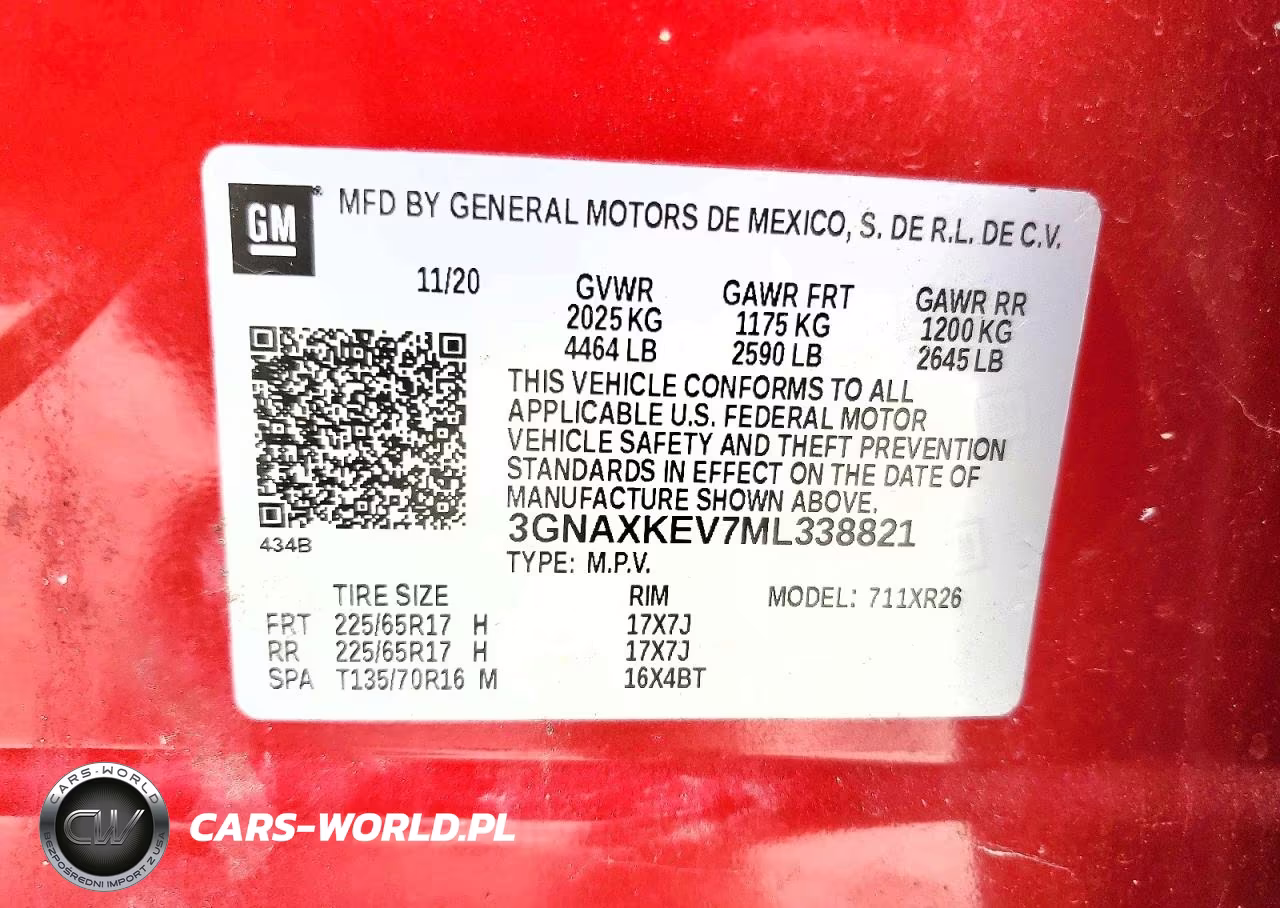 2021 Chevrolet Equinox Lt VIN:3GNAXKEV7ML338821 - 14