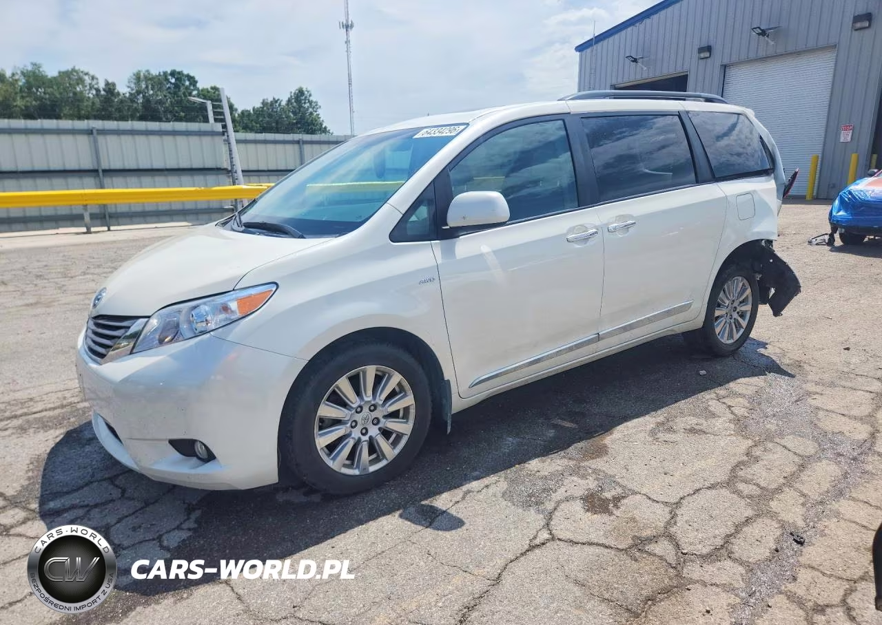 2017 Toyota Sienna Xle Premium 7-Passenger VIN:5TDDZ3DC0HS148817 - 1