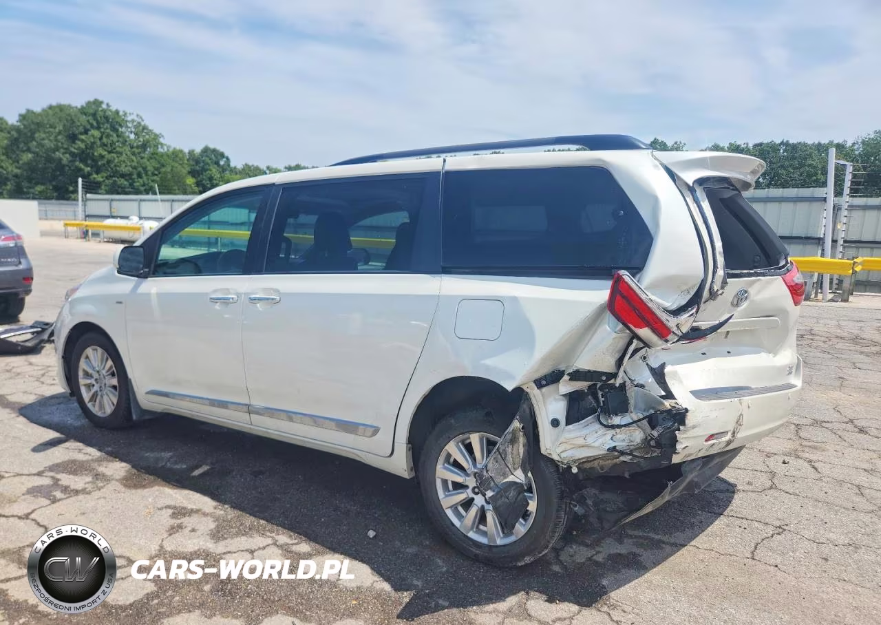2017 Toyota Sienna Xle Premium 7-Passenger VIN:5TDDZ3DC0HS148817 - 2