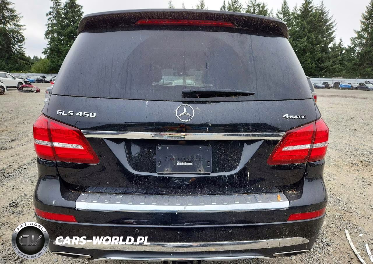 2019 Mercedes-Benz Gls 450 4Matic VIN:4JGDF6EE3KB235468 - 6