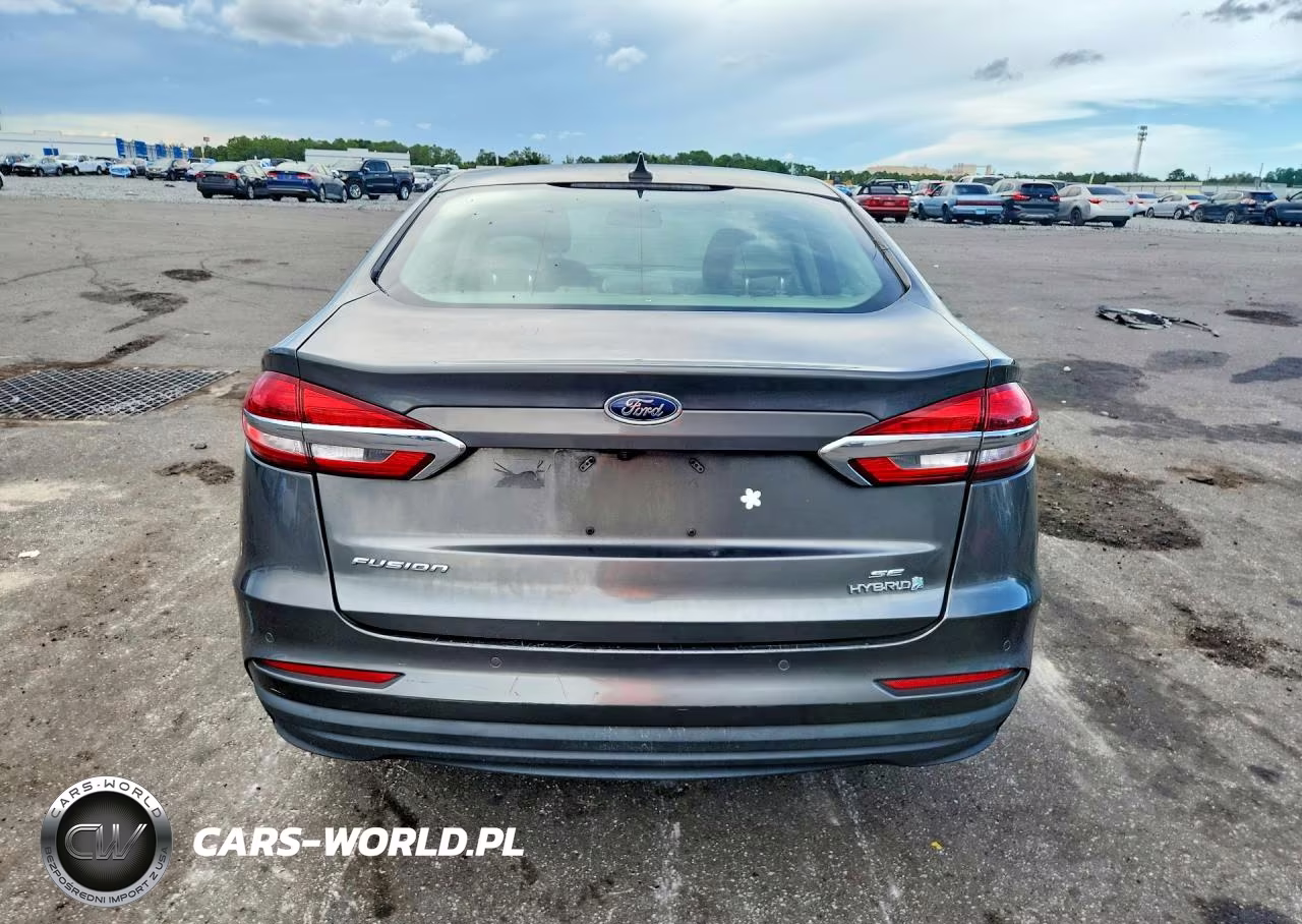 2019 Ford Fusion Se VIN:3FA6P0LU3KR225493 - 6