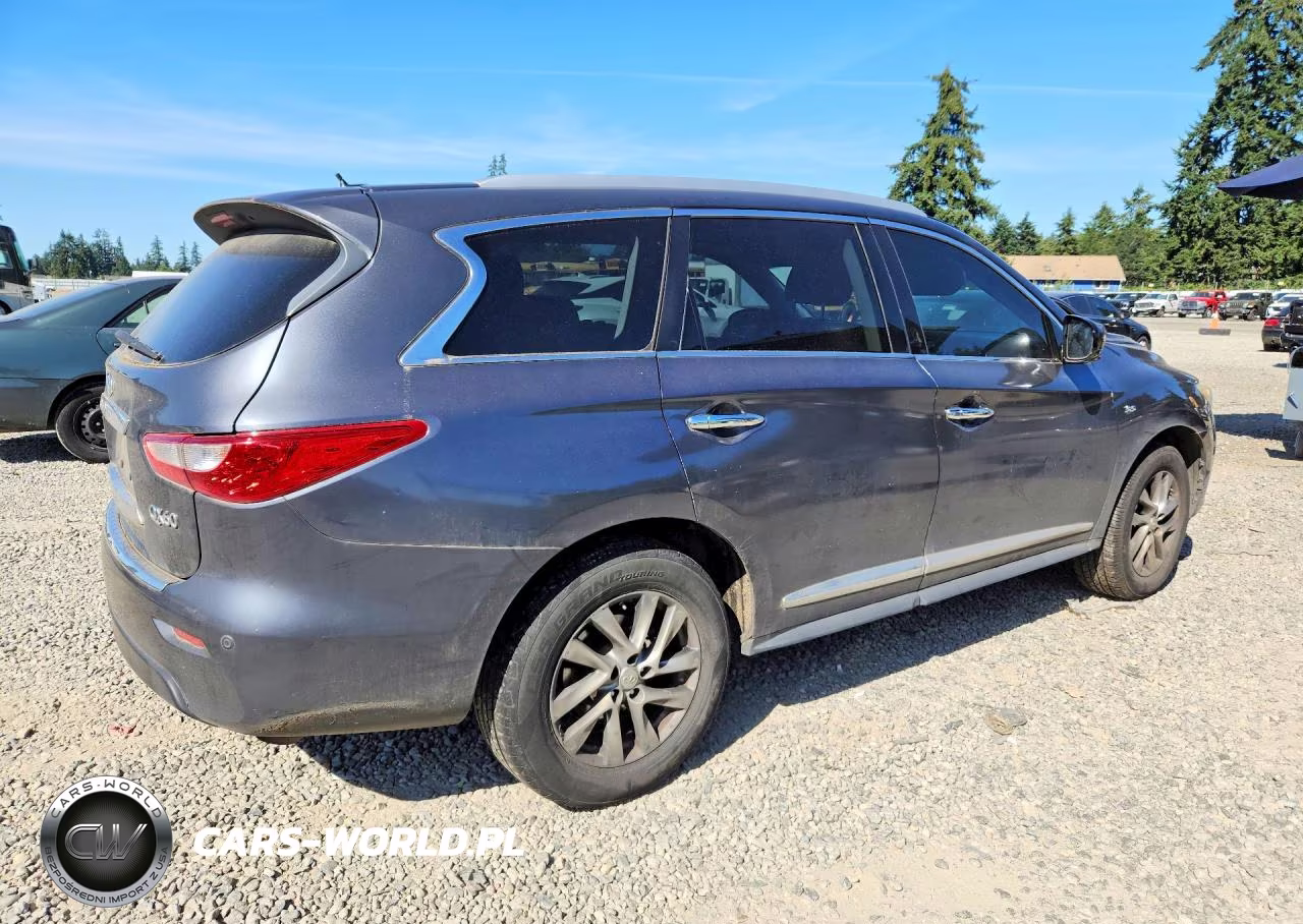 2014 Infiniti Qx60 Base VIN:5N1AL0MNXEC555377 - 3