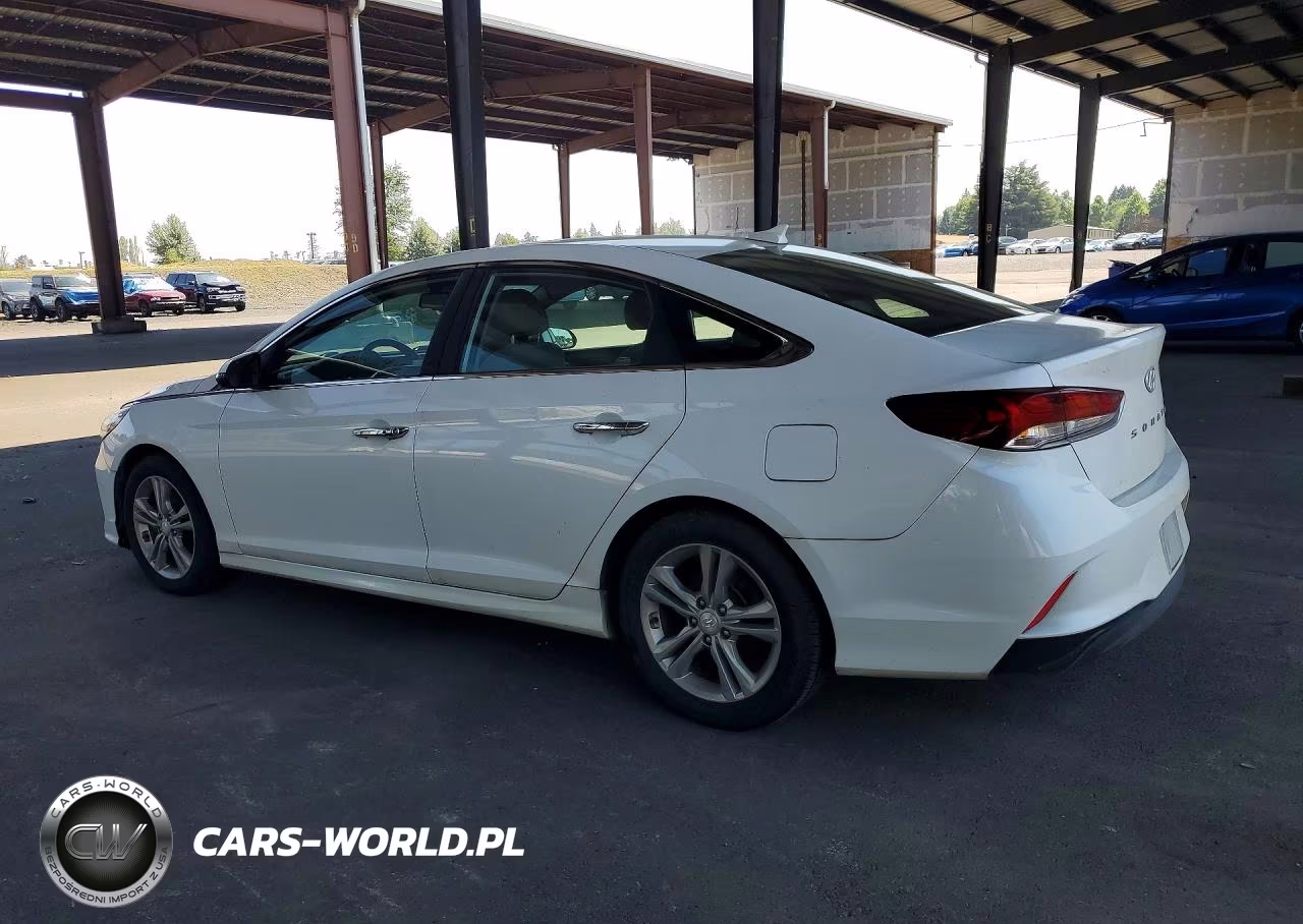 2018 Hyundai Sonata Sel VIN:5NPE34AF2JH606413 - 2