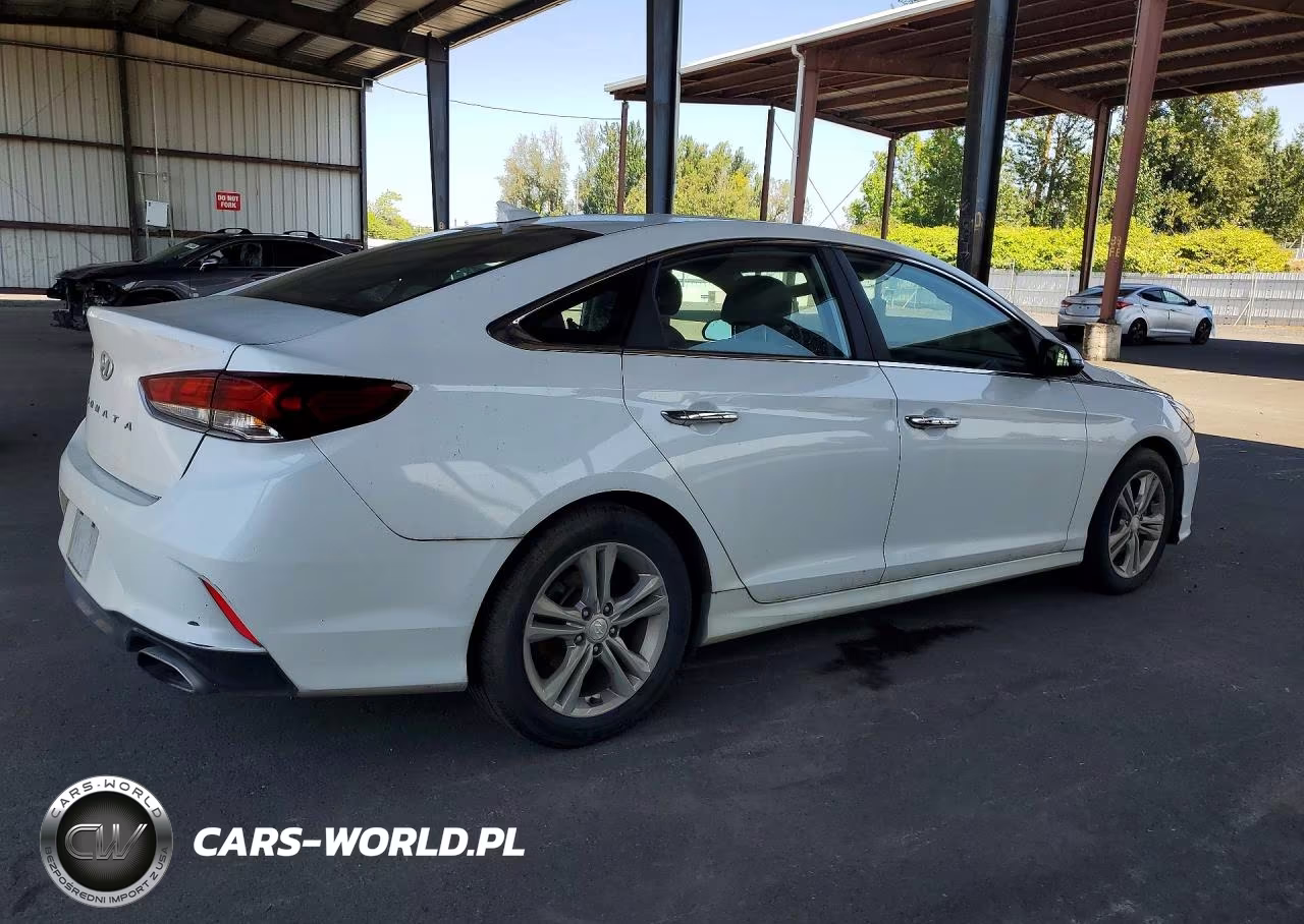 2018 Hyundai Sonata Sel VIN:5NPE34AF2JH606413 - 3