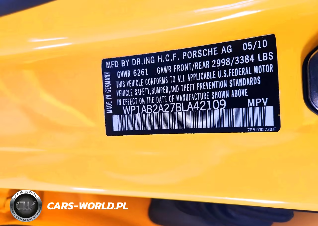 2011 Porsche Cayenne S VIN:WP1AB2A27BLA42109 - 13