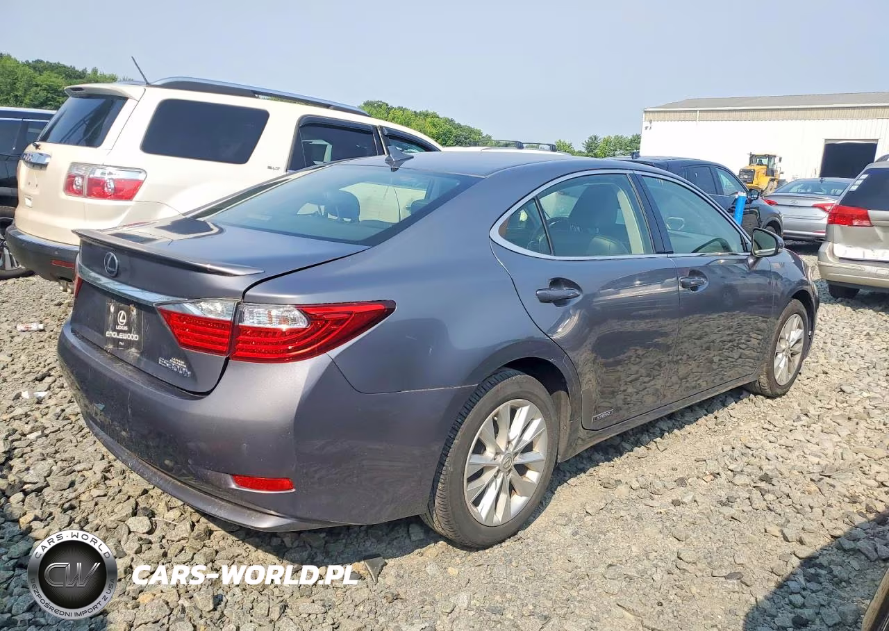 2013 Lexus Es 300H VIN:JTHBW1GG6D2026661 - 3