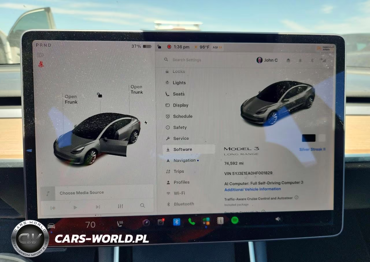 2017 Tesla Model 3 VIN:5YJ3E1EA0HF001829 - 9