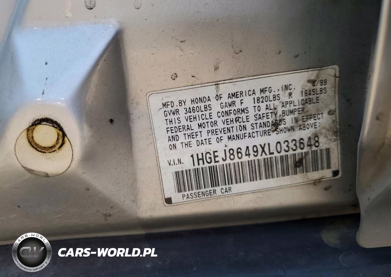 1999 Honda Civic Ex VIN:1HGEJ8649XL033648 - 12