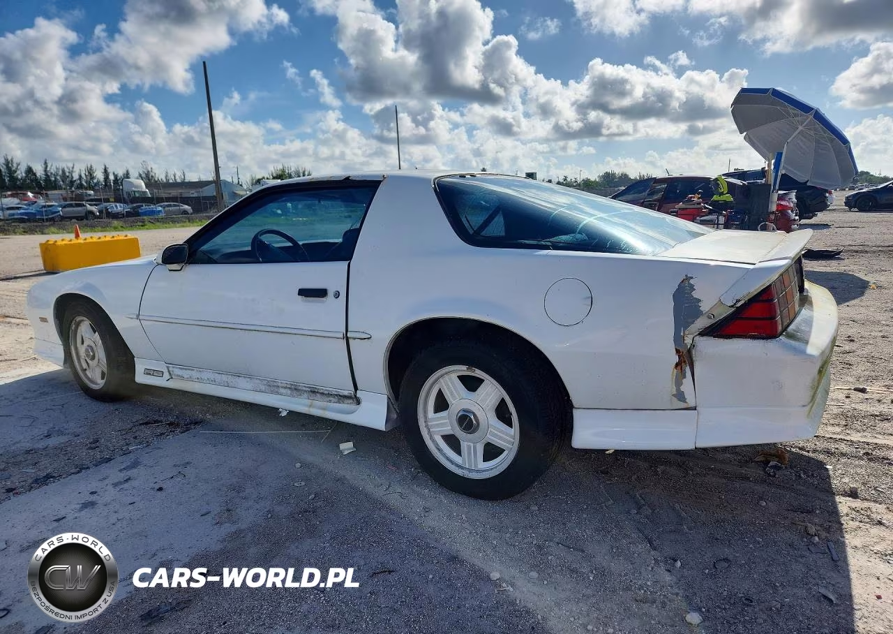 1991 Chevrolet Camaro Rs VIN:1G1FP23E0ML128891 - 2