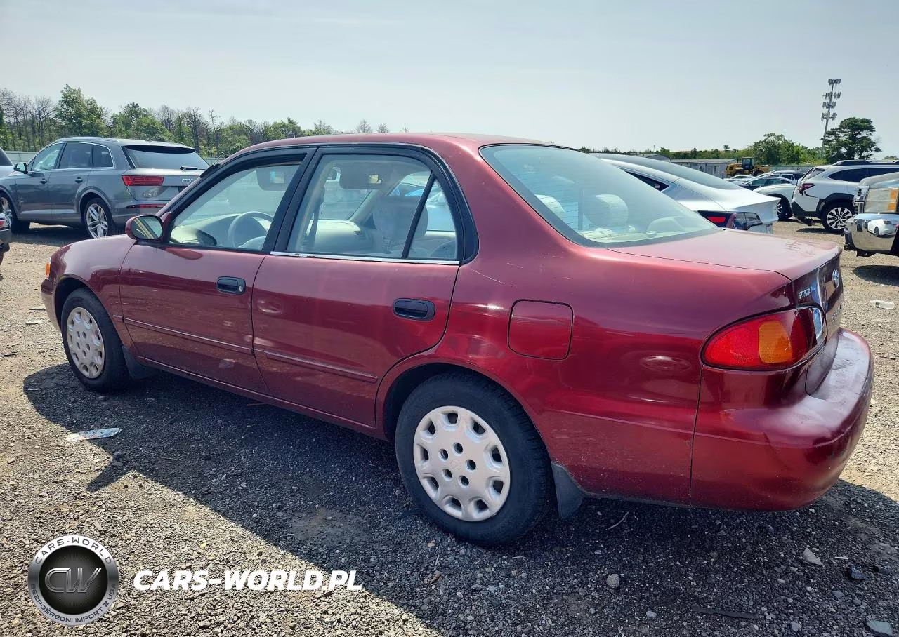 2000 Toyota Corolla Ve VIN:2T1BR18E8YC326313 - 2