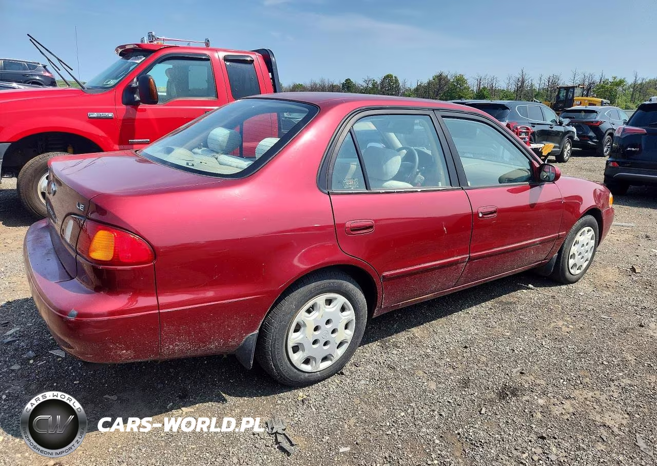 2000 Toyota Corolla Ve VIN:2T1BR18E8YC326313 - 3
