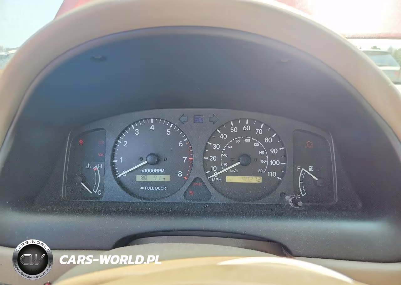 2000 Toyota Corolla Ve VIN:2T1BR18E8YC326313 - 9