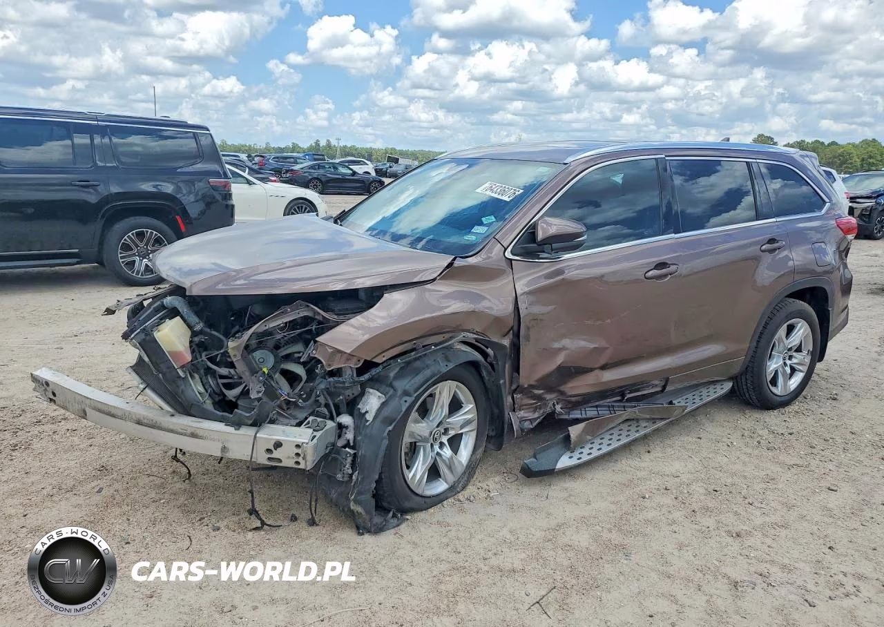 2019 Toyota Highlander Limited VIN:5TDYZRFH8KS356996 - 1