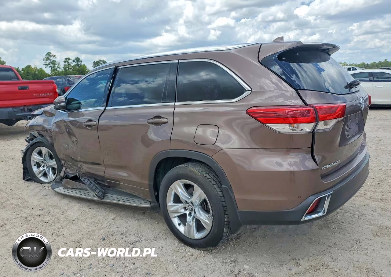 2019 Toyota Highlander Limited VIN:5TDYZRFH8KS356996 - 2
