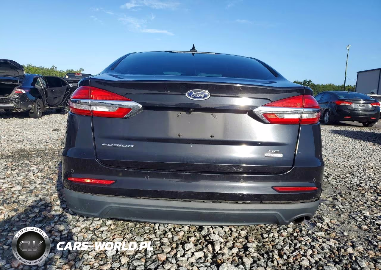 2020 Ford Fusion Se VIN:3FA6P0HD4LR172586 - 6
