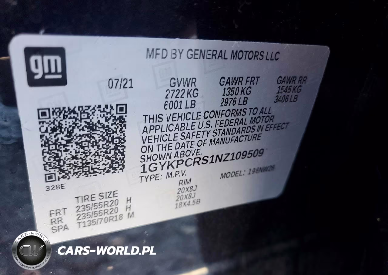 2022 Cadillac Xt6 Premium Luxury VIN:1GYKPCRS1NZ109509 - 14