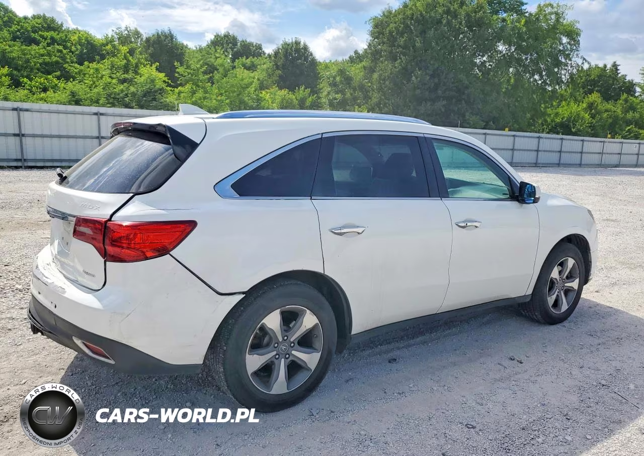 2014 Acura Mdx VIN:5FRYD4H29EB004480 - 3