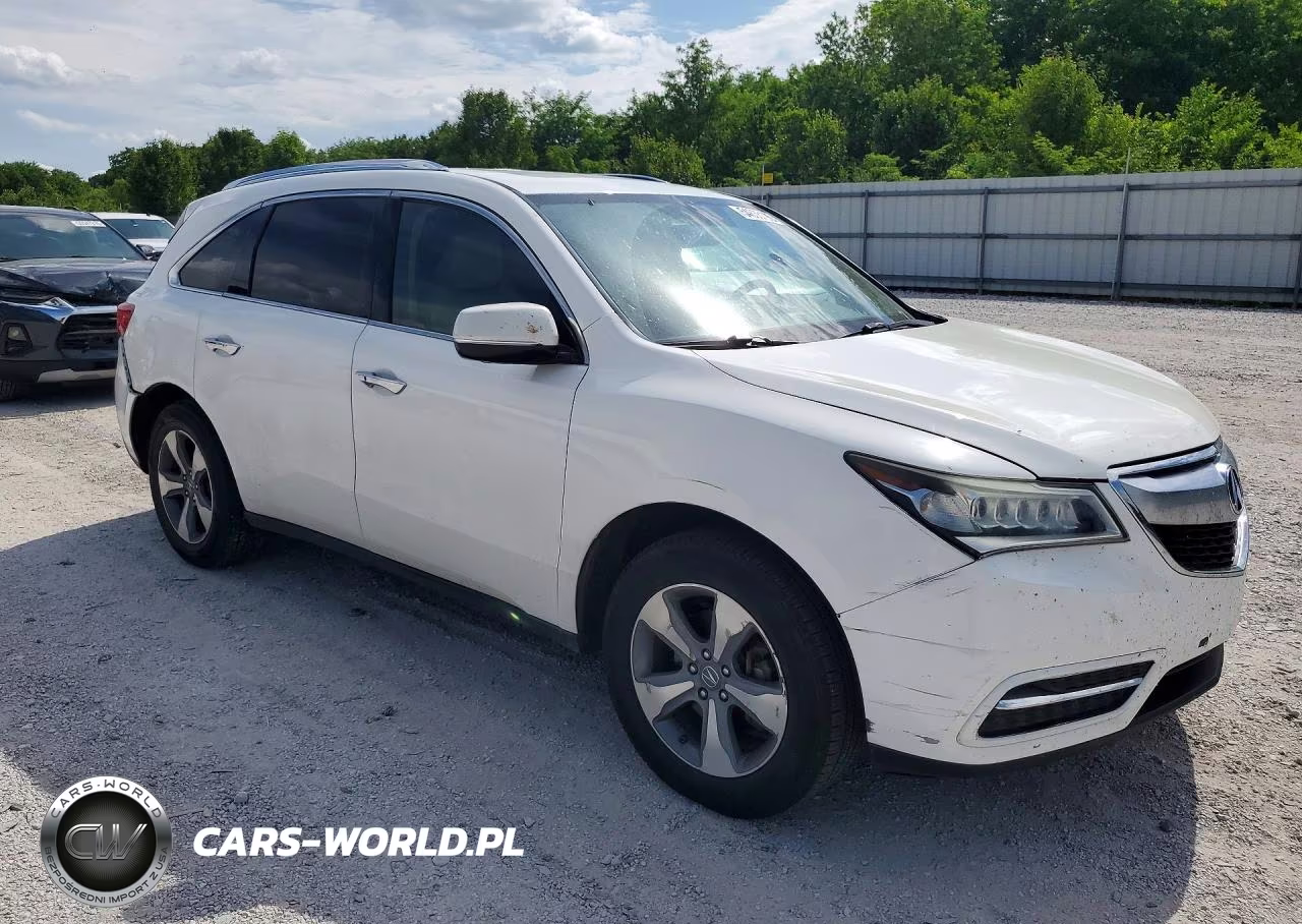 2014 Acura Mdx VIN:5FRYD4H29EB004480 - 4