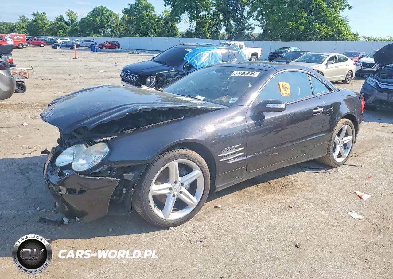 2005 Mercedes-Benz Sl 500 VIN:WDBSK75F95F092382 - 2