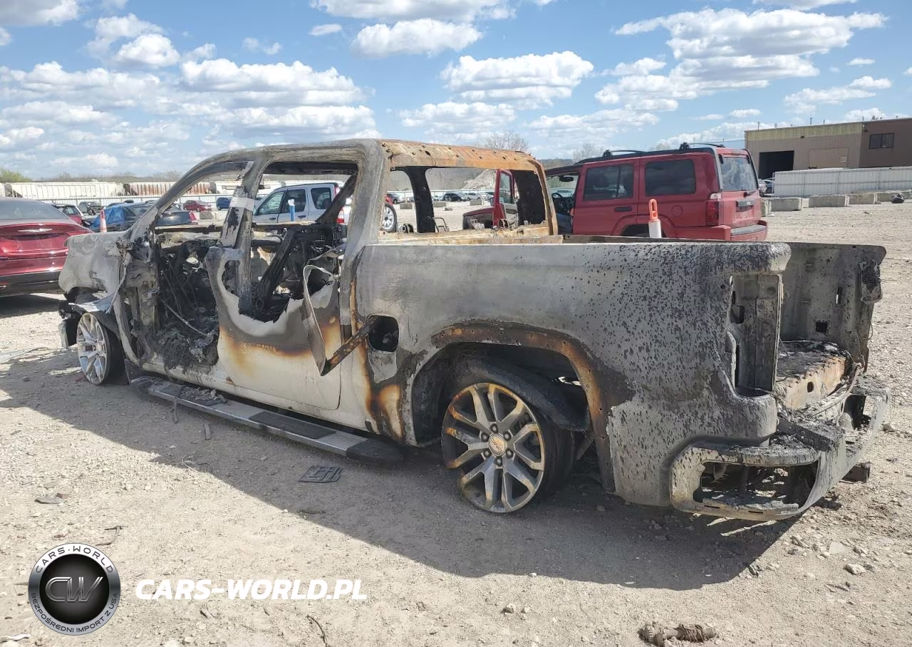 2019 GMC Sierra K1500 Slt VIN:3GTU9DED5KG150811 - 2