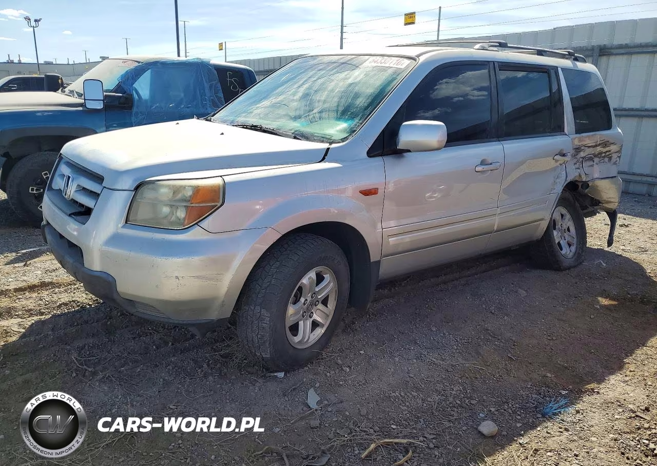 2008 Honda Pilot Vp VIN:5FNYF28258B022432 - 1