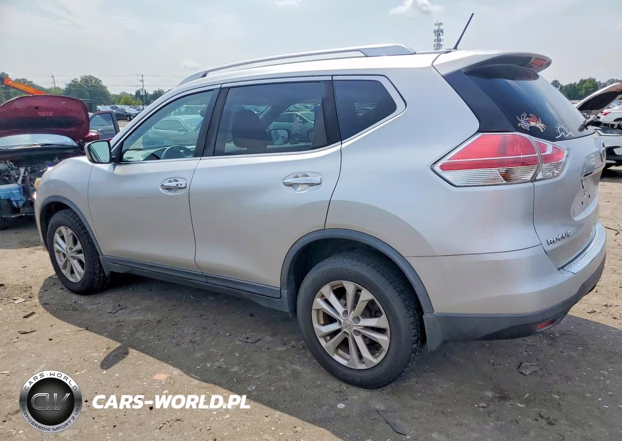 2016 Nissan Rogue Sv VIN:KNMAT2MV5GP627596 - 2