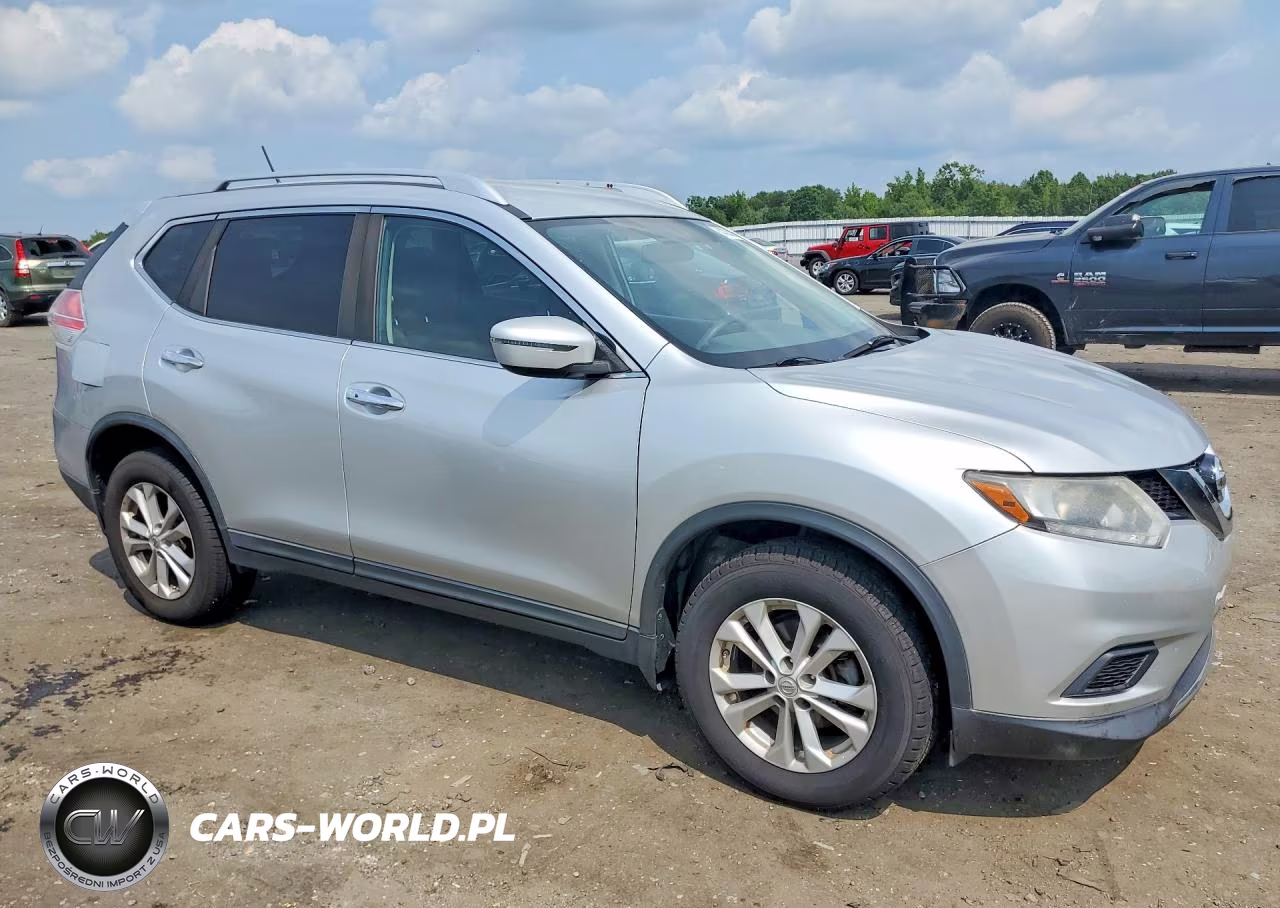 2016 Nissan Rogue Sv VIN:KNMAT2MV5GP627596 - 4