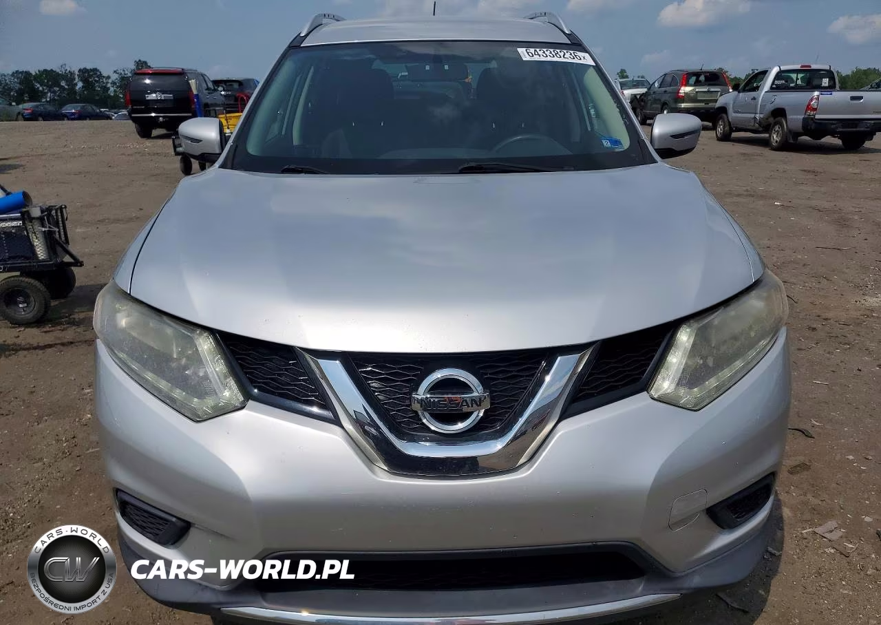 2016 Nissan Rogue Sv VIN:KNMAT2MV5GP627596 - 5