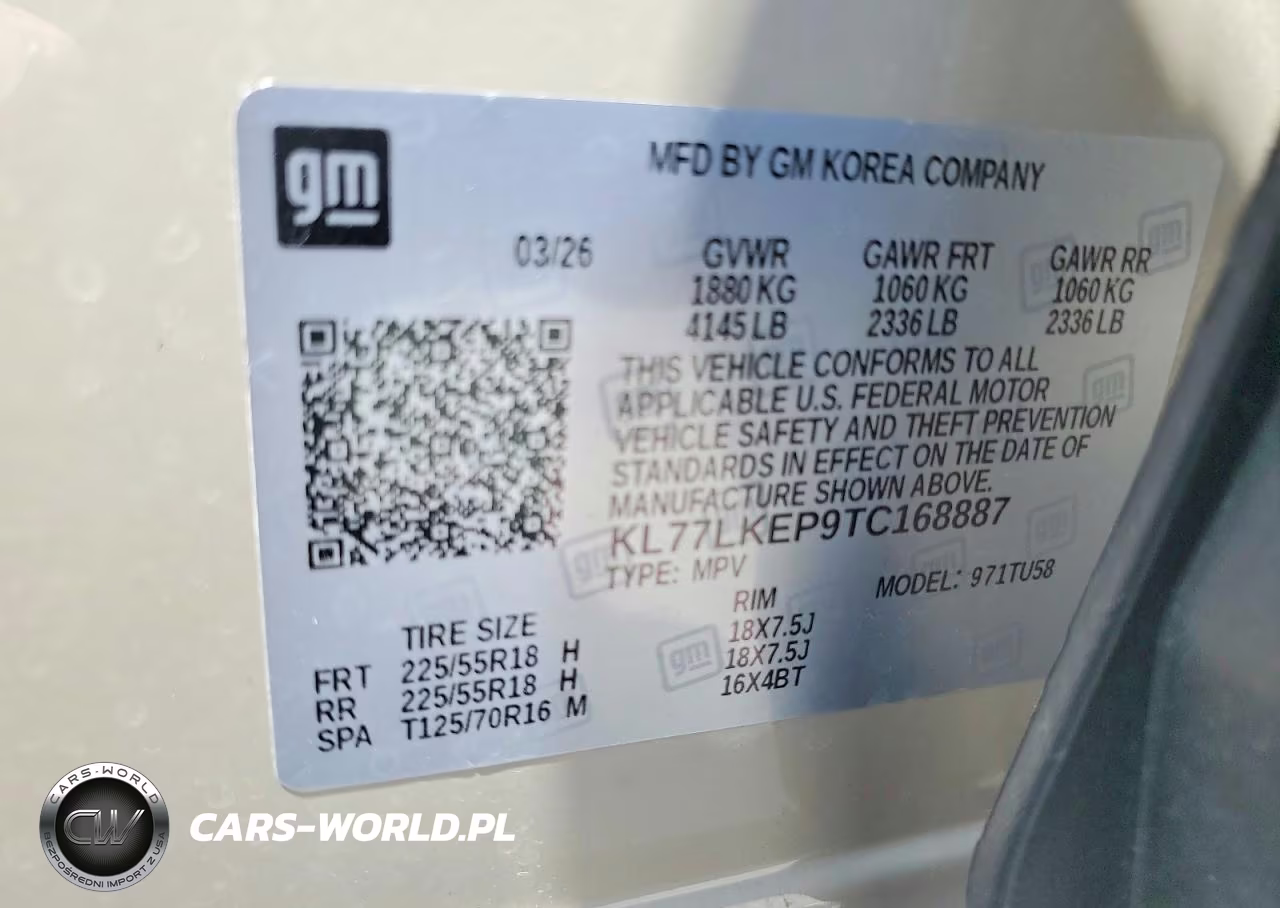 2026 Chevrolet Trax Activ VIN:KL77LKEP9TC168887 - 14