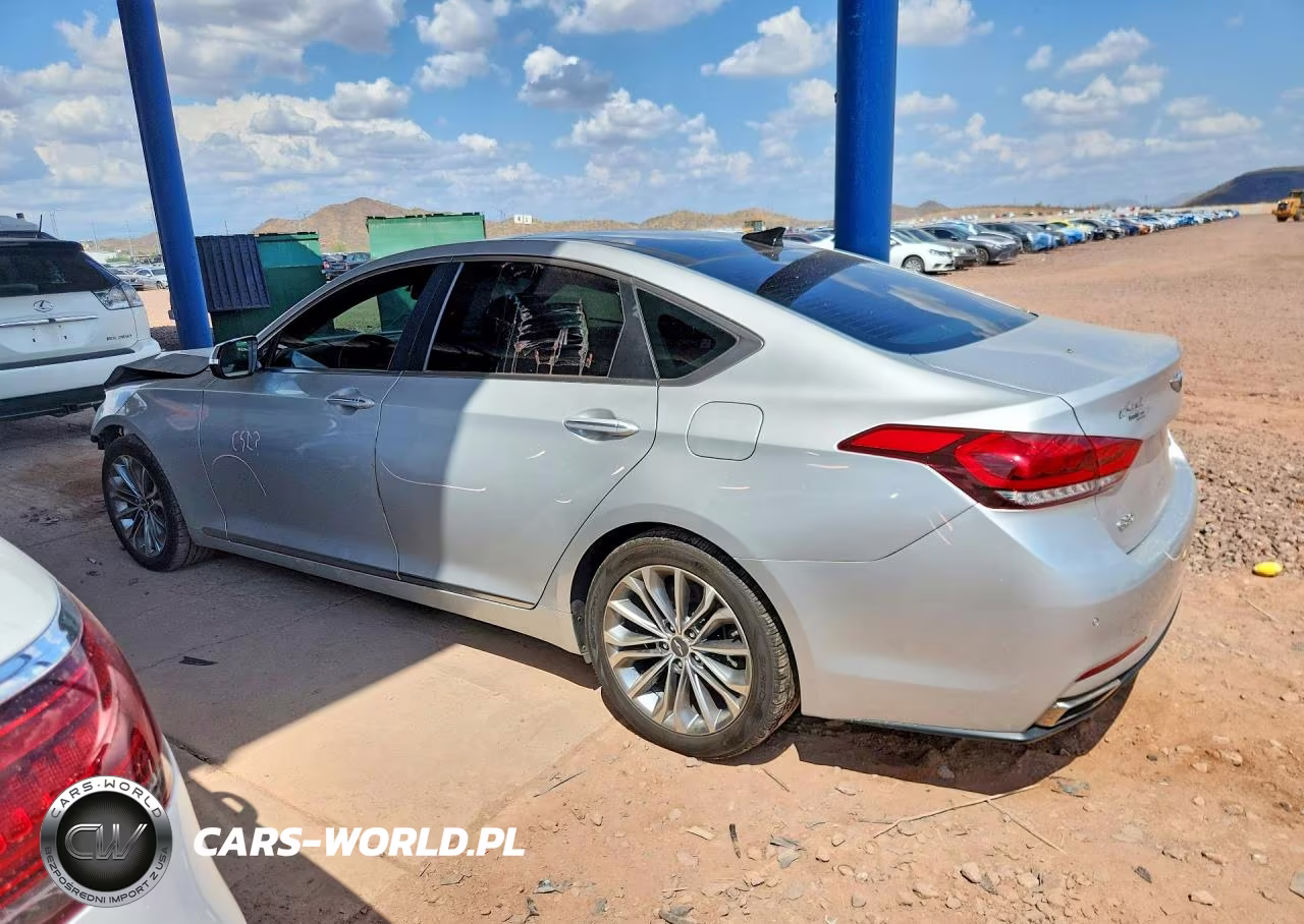 2017 Genesis G80 3.8 VIN:KMHGN4JE7HU169076 - 2