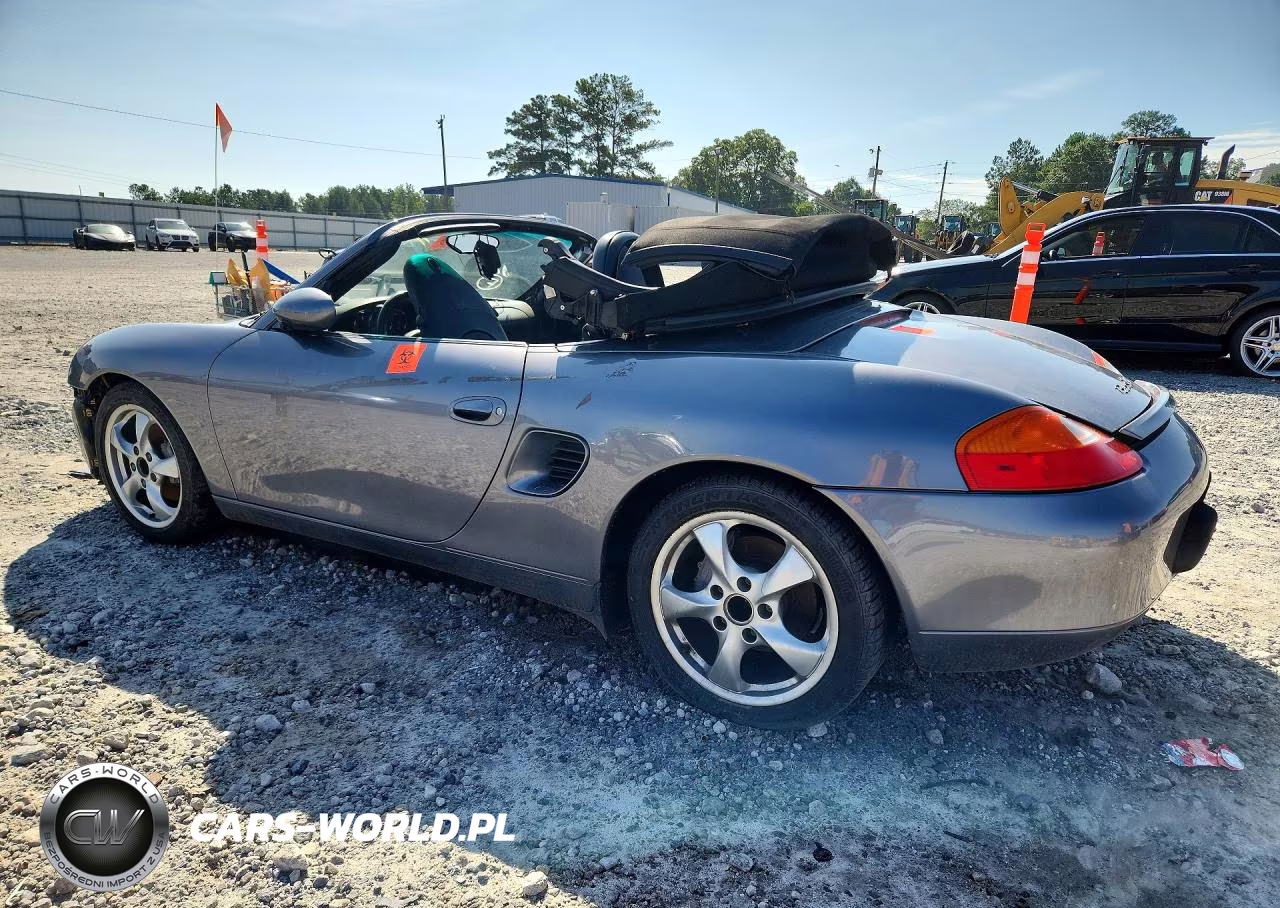 2001 Porsche Boxster VIN:WP0CA29861U627486 - 2