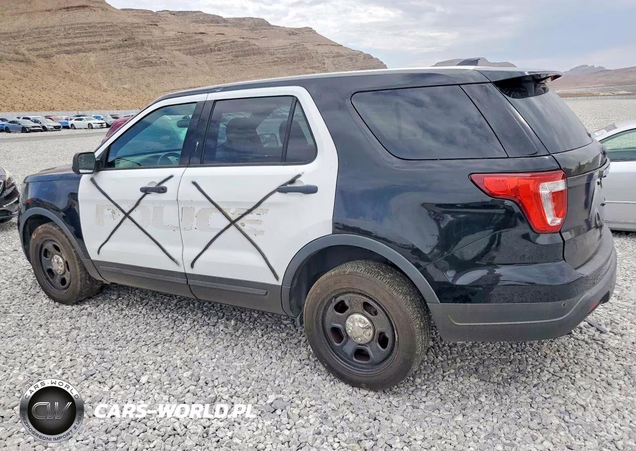 2018 Ford Explorer Police Interceptor VIN:1FM5K8AT7JGA84037 - 2