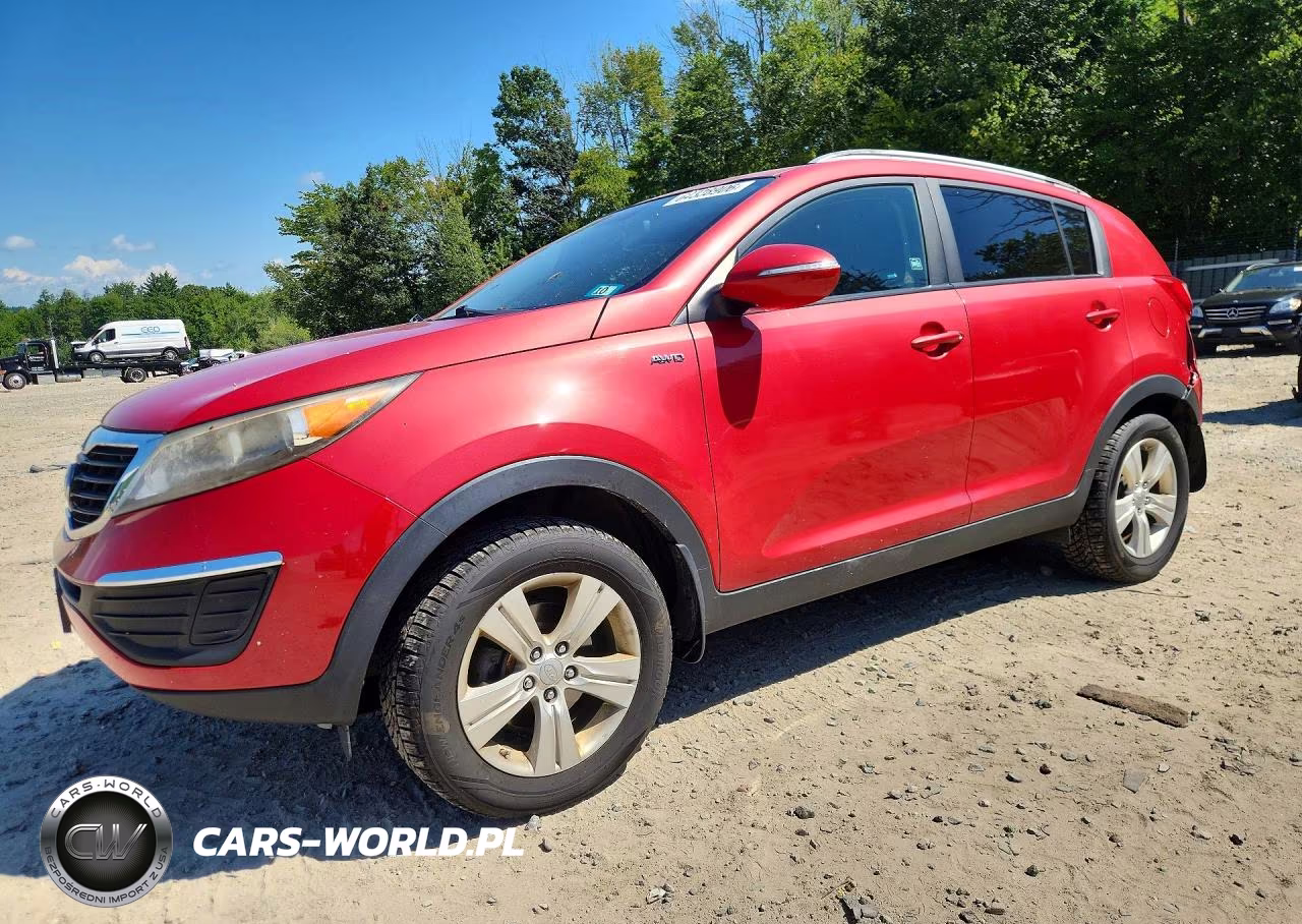 2011 Kia Sportage Lx VIN:KNDPBCA27B7101007 - 1