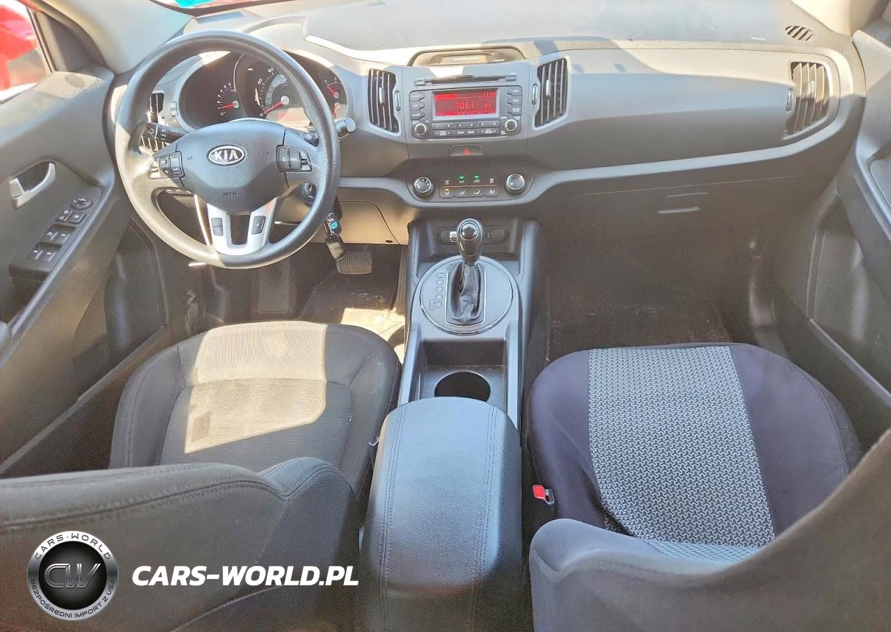 2011 Kia Sportage Lx VIN:KNDPBCA27B7101007 - 8
