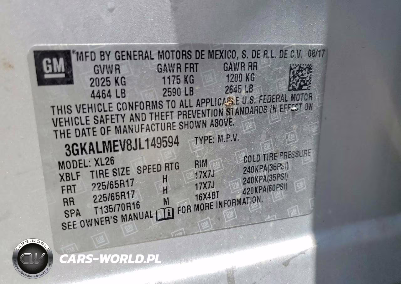 2018 GMC Terrain Sle VIN:3GKALMEV8JL149594 - 13