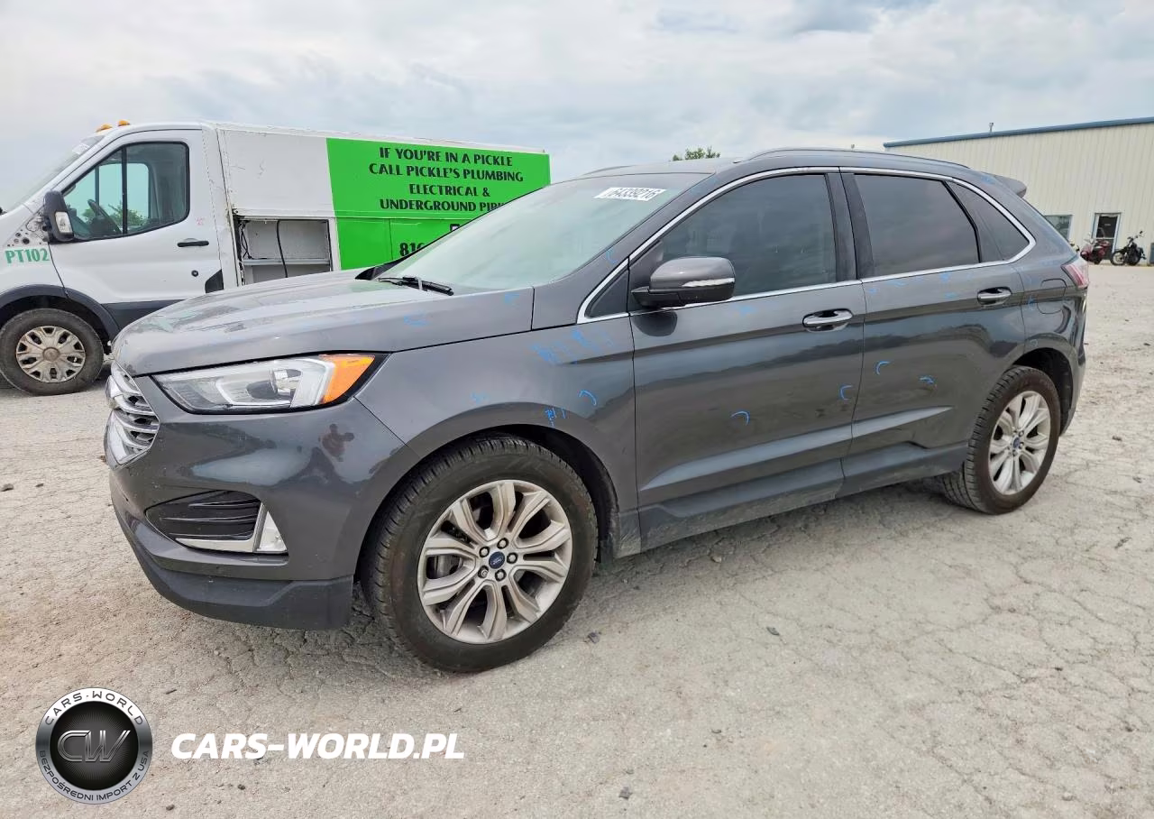 2020 Ford Edge Titanium VIN:2FMPK3K90LBA20558 - 1