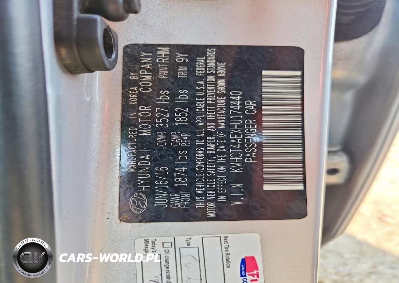 2017 Hyundai Accent Se VIN:KMHCT4AEXHU174440 - 13