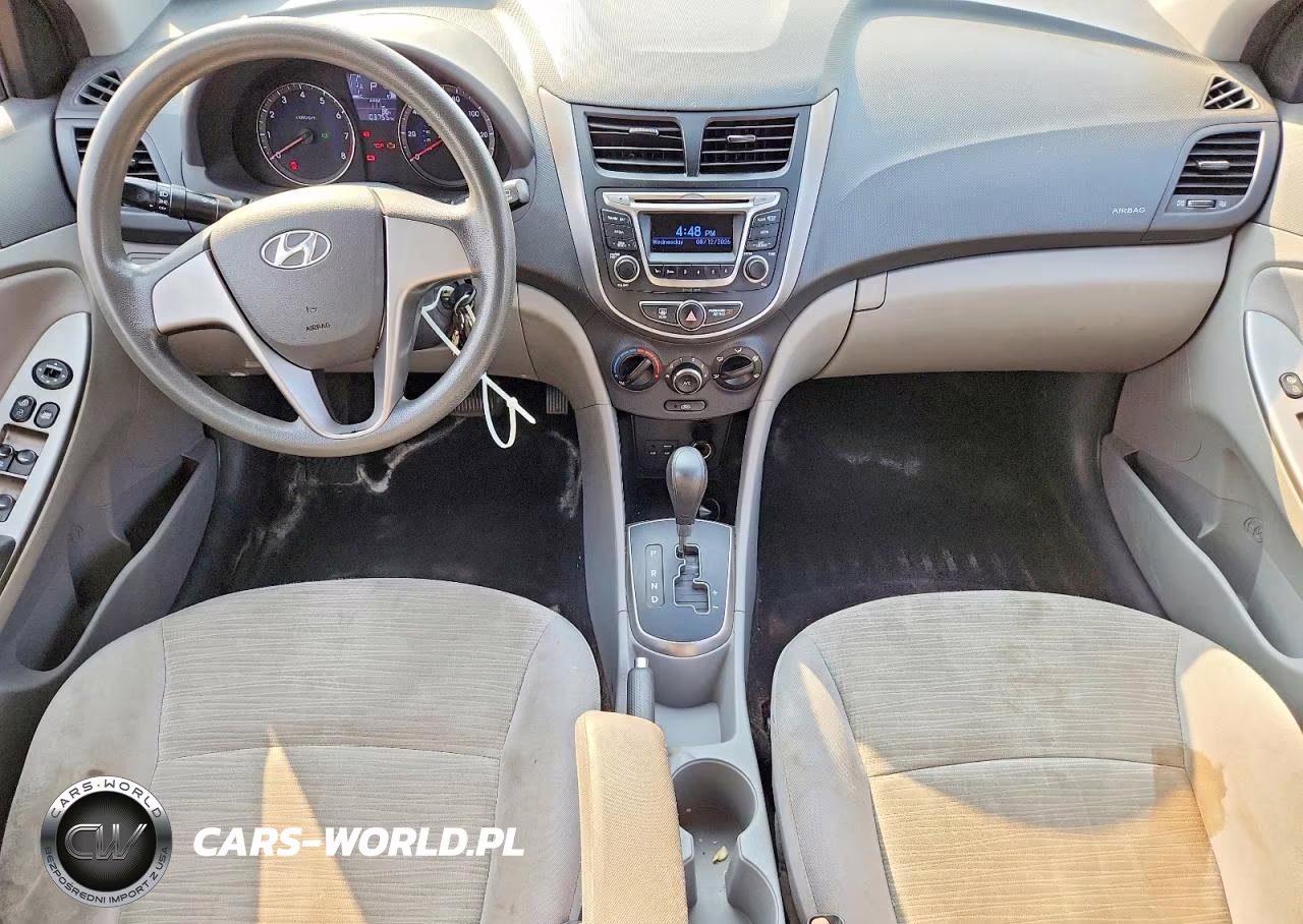 2017 Hyundai Accent Se VIN:KMHCT4AEXHU174440 - 8