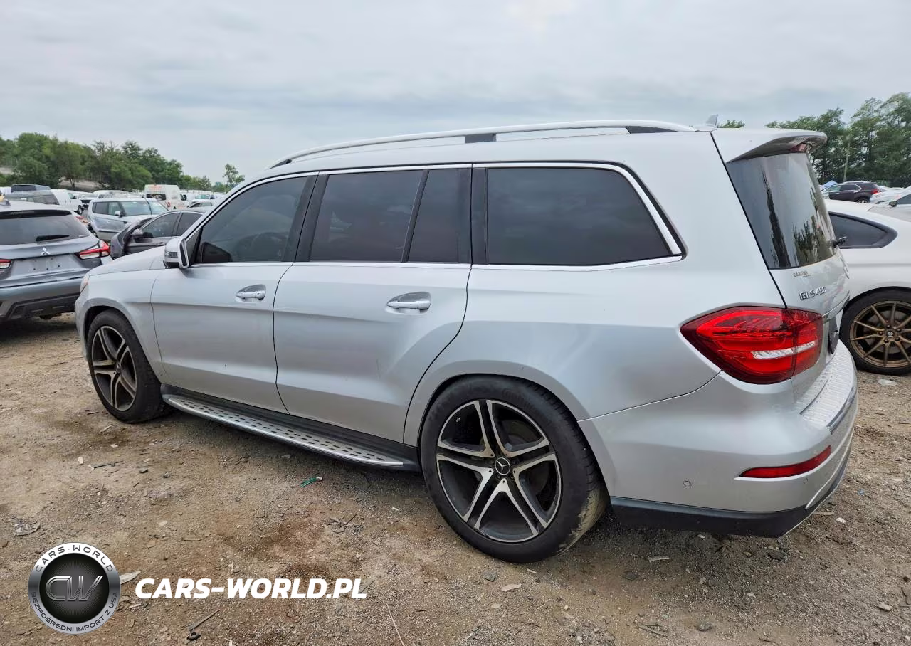 2017 Mercedes-Benz Gls 450 4Matic VIN:4JGDF6EE5HA913765 - 2