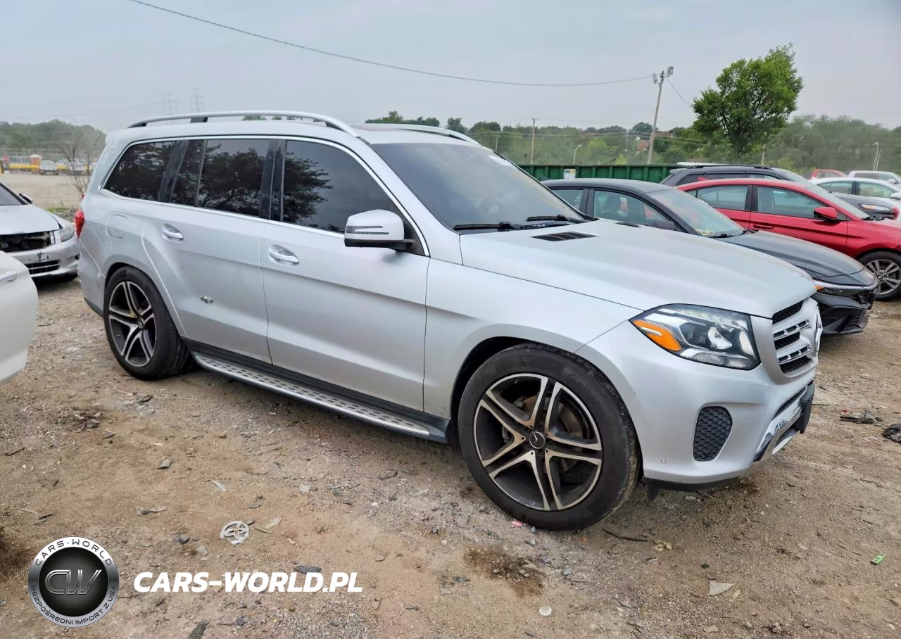 2017 Mercedes-Benz Gls 450 4Matic VIN:4JGDF6EE5HA913765 - 4