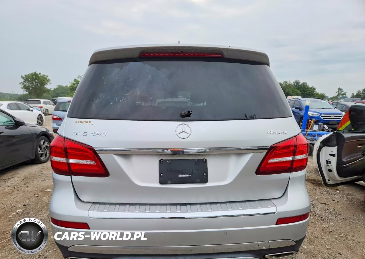 2017 Mercedes-Benz Gls 450 4Matic VIN:4JGDF6EE5HA913765 - 6