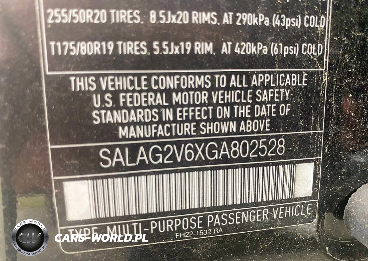 2016 Land Rover Lr4 Hse VIN:SALAG2V6XGA802528 - 10