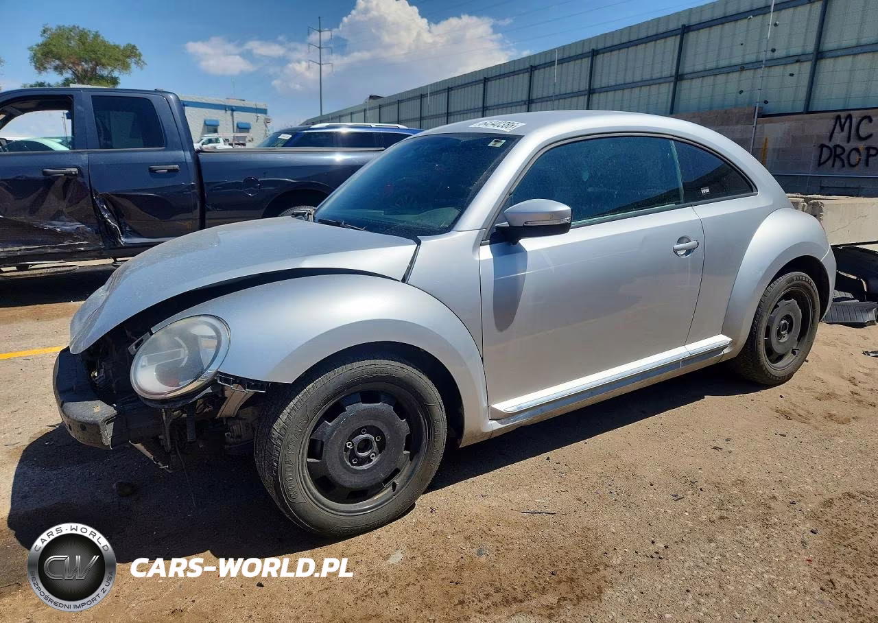 2014 Volkswagen Beetle VIN:3VWJ07AT9EM661825 - 1